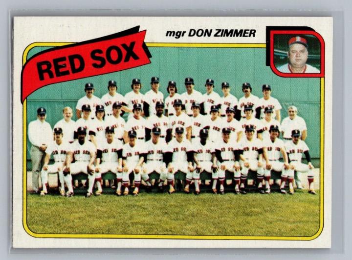 Red Sox Team [Mgr. Don Zimmer] #689