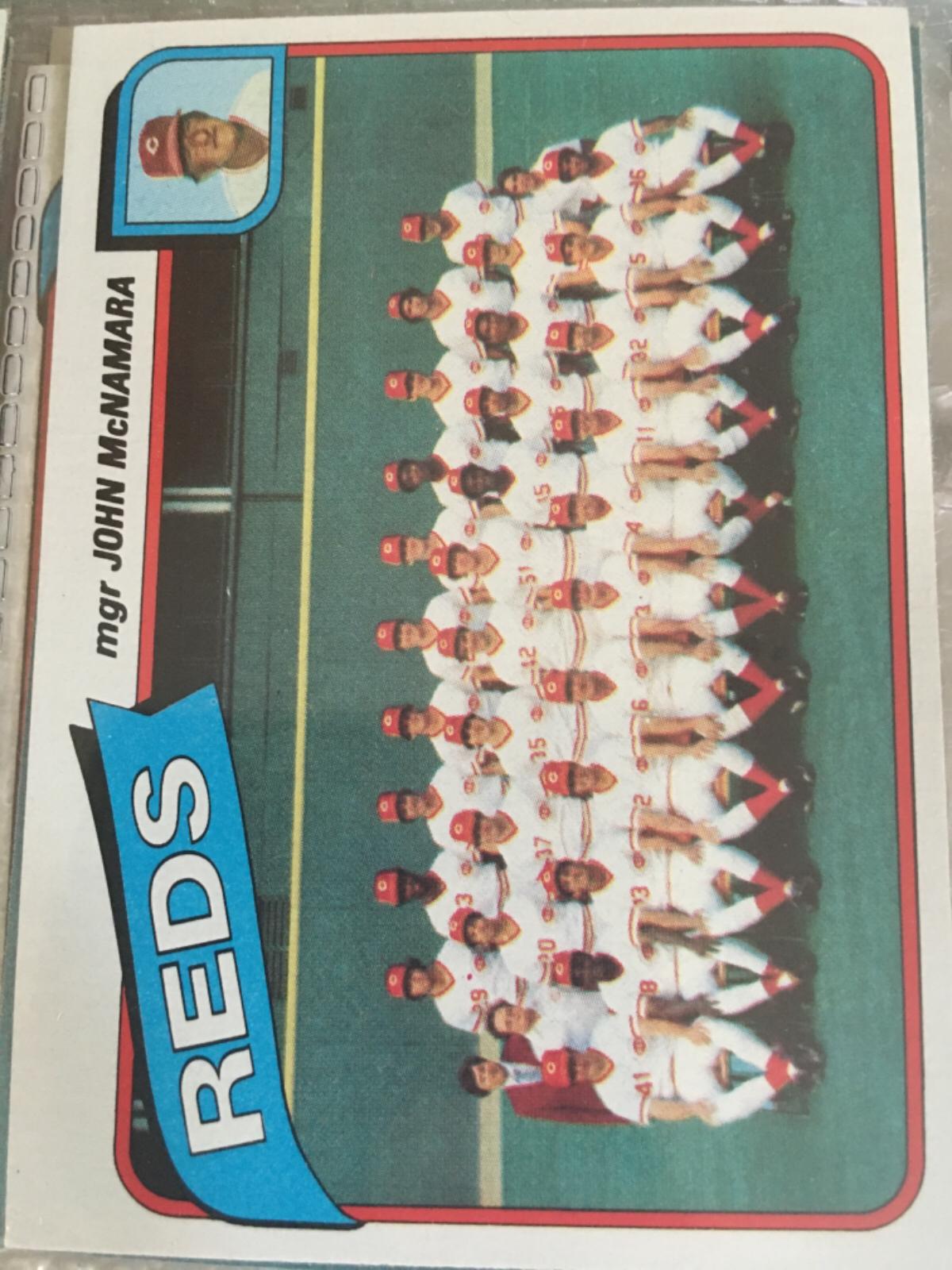 Reds Team [Mgr. John McNamara] #606