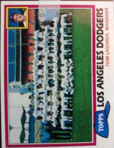 Los Angeles Dodgers / Tom Lasorda #679