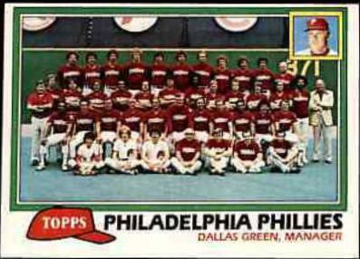 Philadelphia Phillies / Dallas Green #682