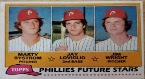 Phillies Future Stars: Marty Bystrom / Jay Loviglio / Jim Wright #526