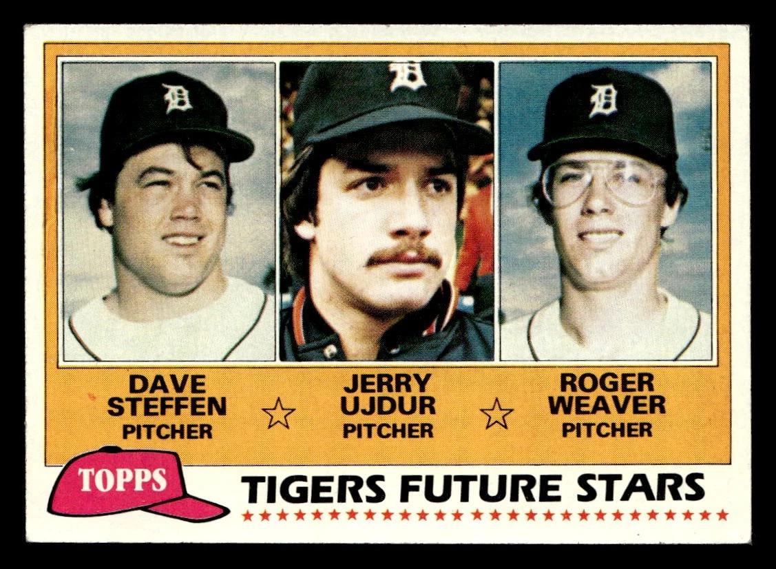 Tigers Future Stars: Dave Steffen / Jerry Ujdur / Roger Weaver #626
