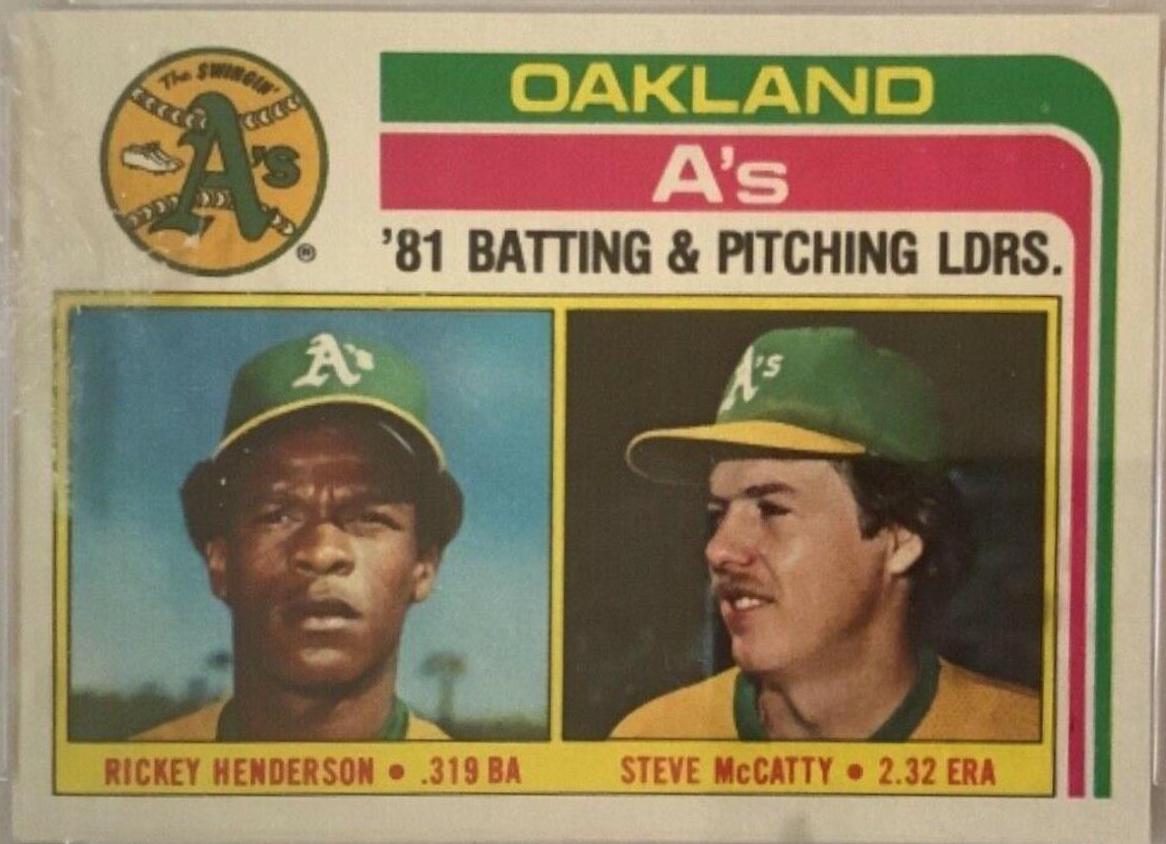 A's Leaders #156