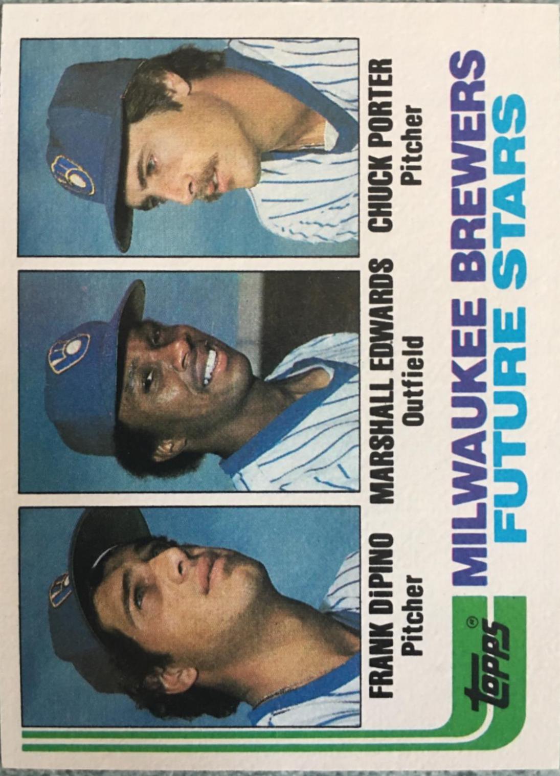 Brewers Future Stars: Frank DiPino / Marshall Edwards / Chuck Porter #333