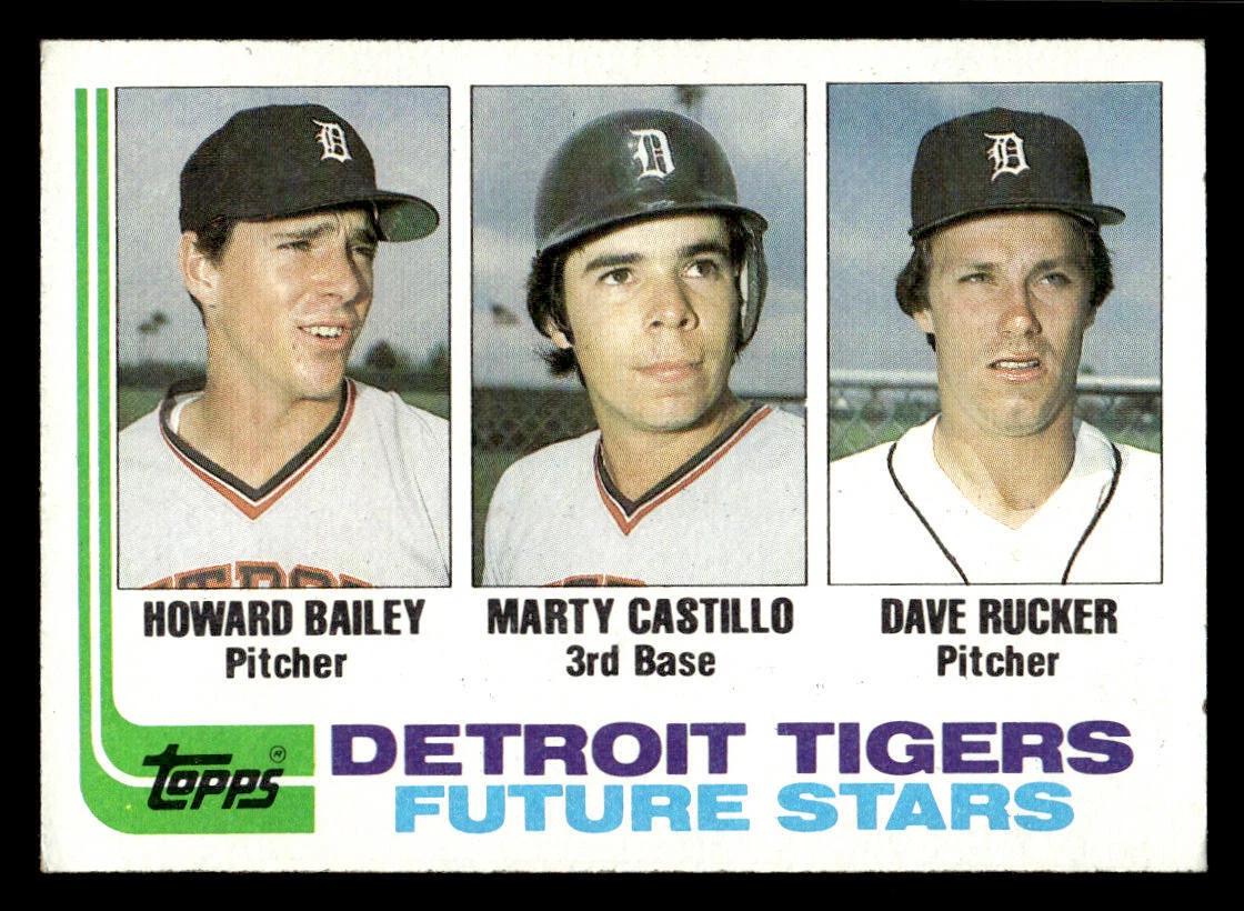 Tigers Future Stars: Howard Bailey / Marty Castillo / Dave Rucker #261