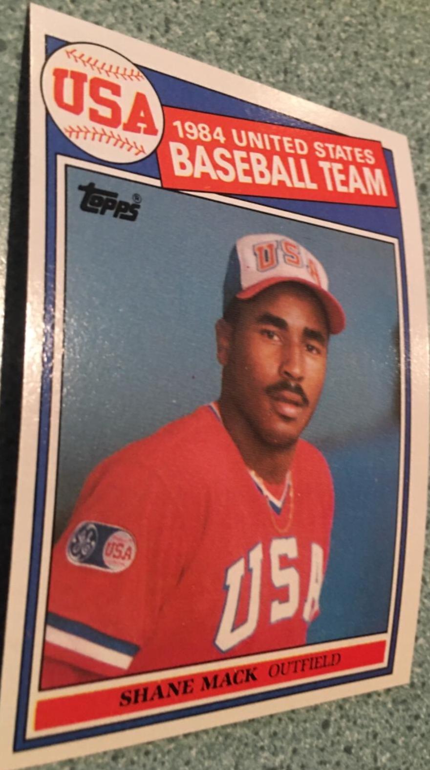 Shane Mack [84 USA Baseball Team] #398