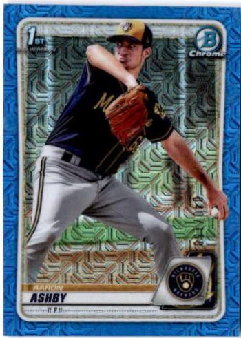 Aaron Ashby [Blue Shimmer Refractor] #BCP-57