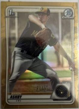 Aaron Ashby [Gold Refractor] #BCP-57