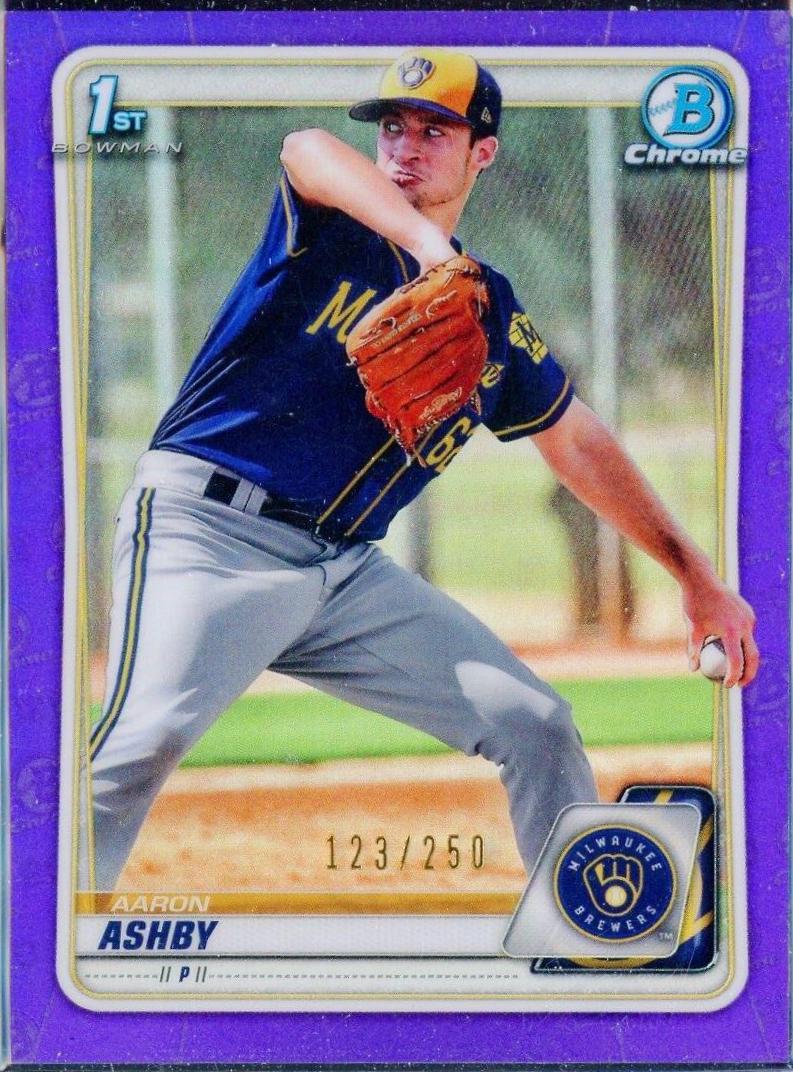 Aaron Ashby [Purple Refractor] #BCP-57