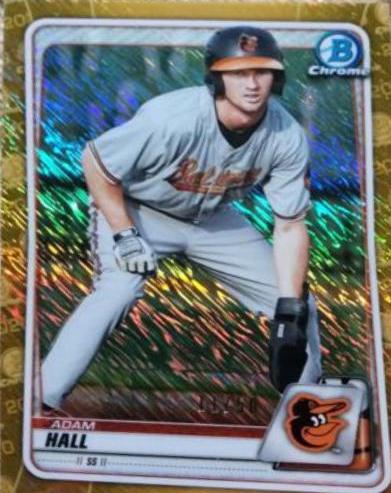 Adam Hall [Gold Shimmer Refractor] #BCP-90
