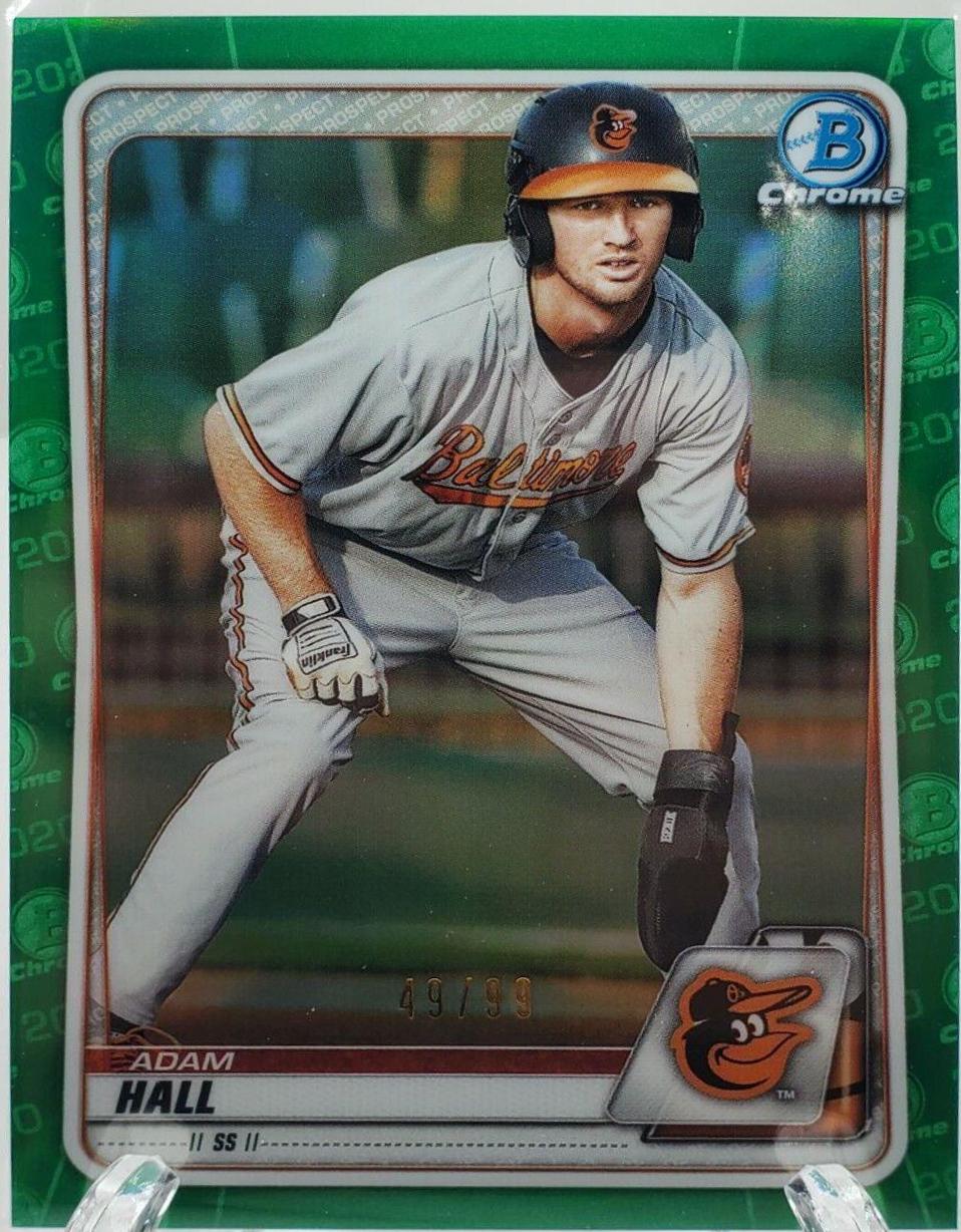 Adam Hall [Green Shimmer Refractor] #BCP-90