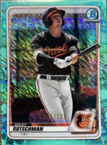 Adley Rutschman [Aqua Shimmer Refractor] #BCP-50