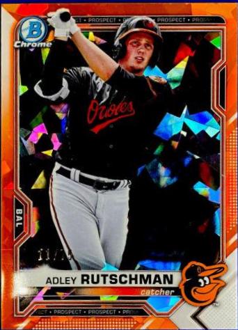 Adley Rutschman [Orange Shimmer Refractor] #BCP-50