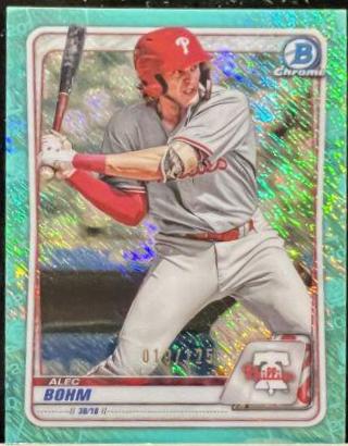 Alec Bohm [Aqua Shimmer Refractor] #BCP-29