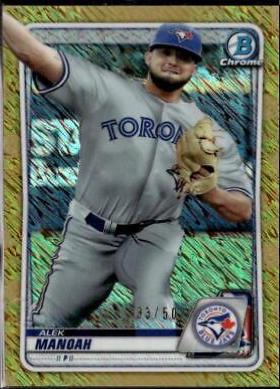 Alek Manoah [Gold Shimmer Refractor] #BCP-149