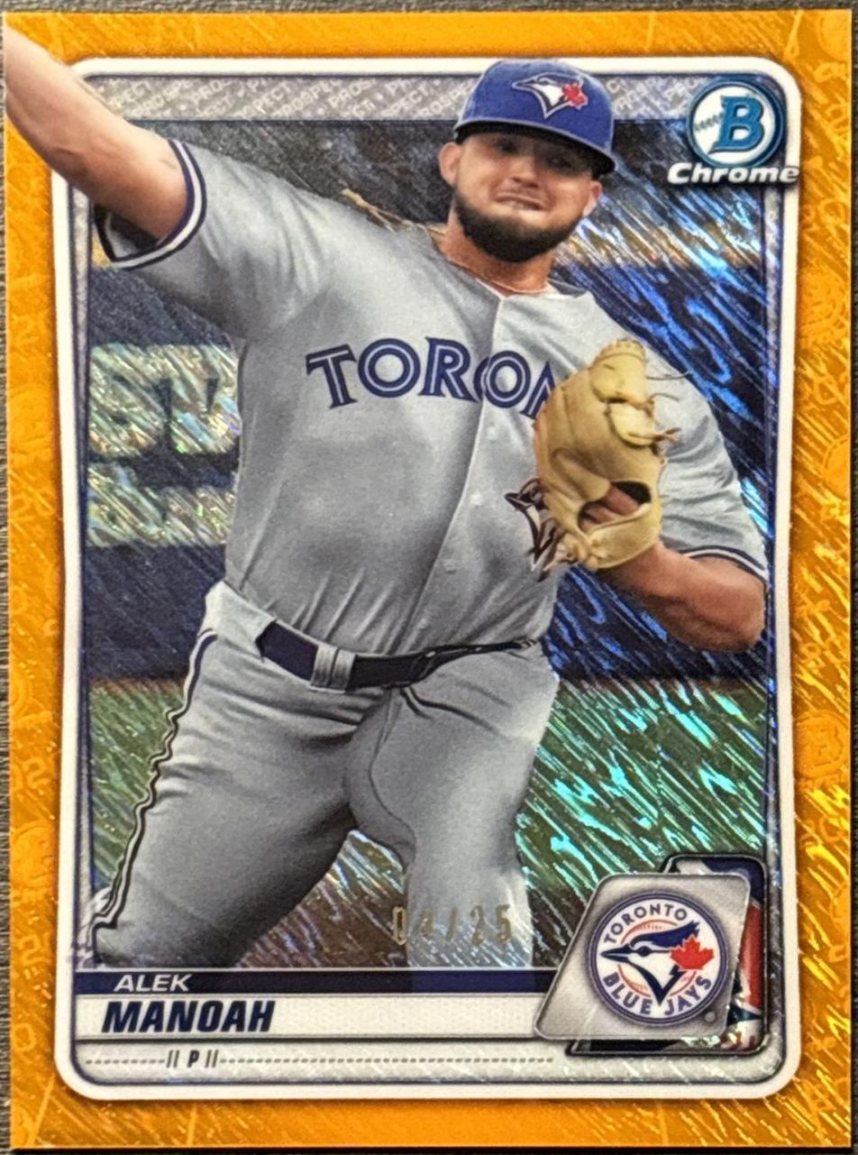 Alek Manoah [Orange Shimmer Refractor] #BCP-149