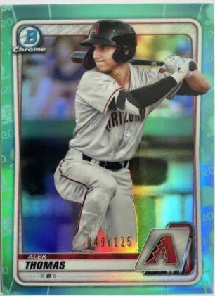 Alek Thomas [Aqua Refractor] #BCP-98