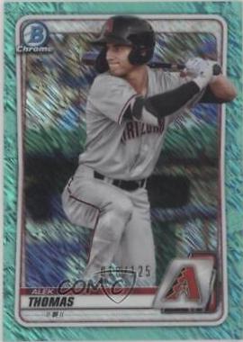 Alek Thomas [Aqua Shimmer Refractor] #BCP-98