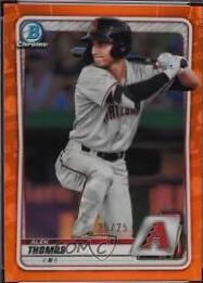 Alek Thomas [Orange Refractor] #BCP-98