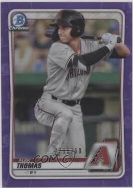 Alek Thomas [Purple Refractor] #BCP-98