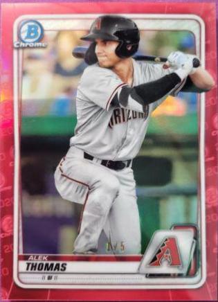 Alek Thomas [Red Refractor] #BCP-98