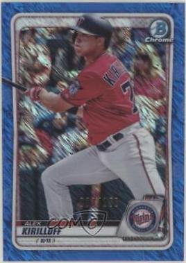 Alex Kirilloff [Blue Shimmer Refractor] #BCP-80