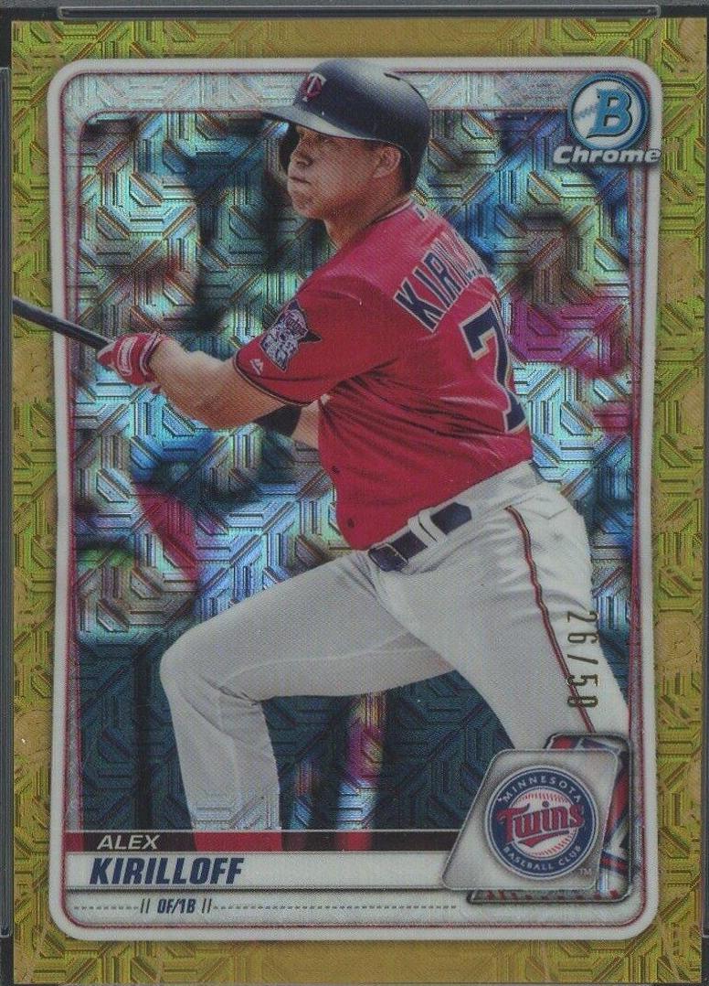 Alex Kirilloff [Gold Refractor] #BCP-80