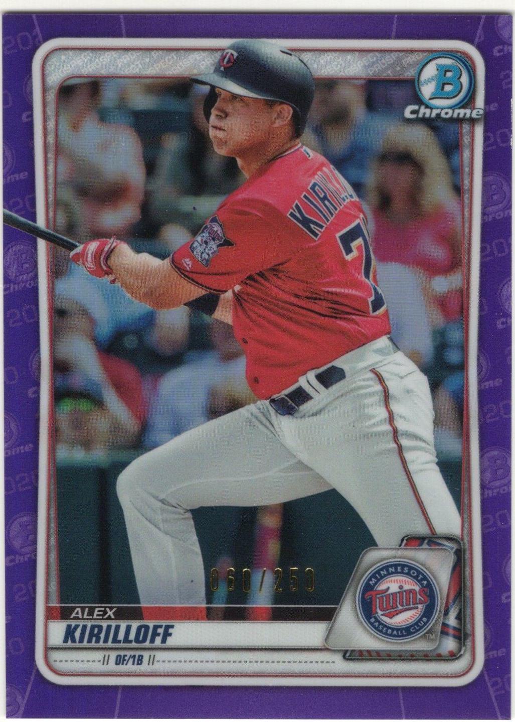Alex Kirilloff [Purple Refractor] #BCP-80