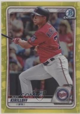 Alex Kirilloff [Yellow Refractor] #BCP-80