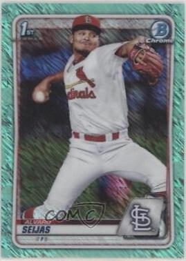 Alvaro Seijas [Aqua Shimmer Refractor] #BCP-60