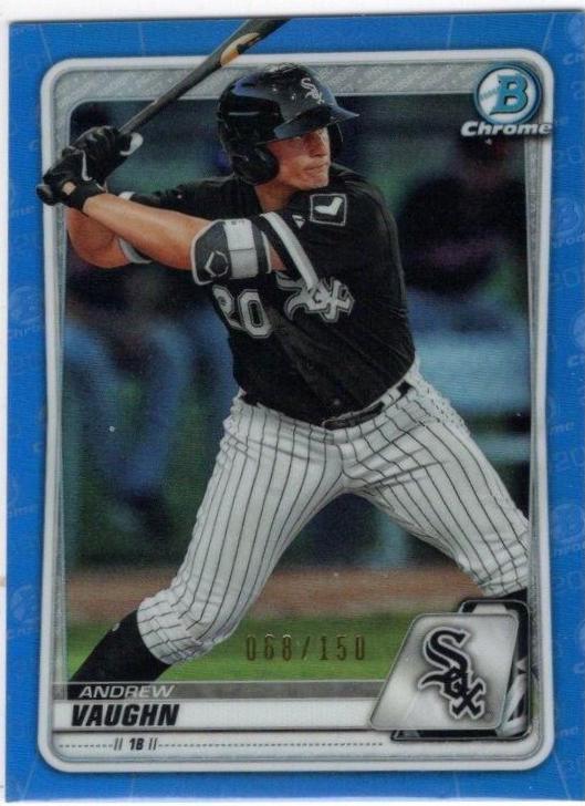 Andrew Vaughn [Blue Refractor] #BCP-26