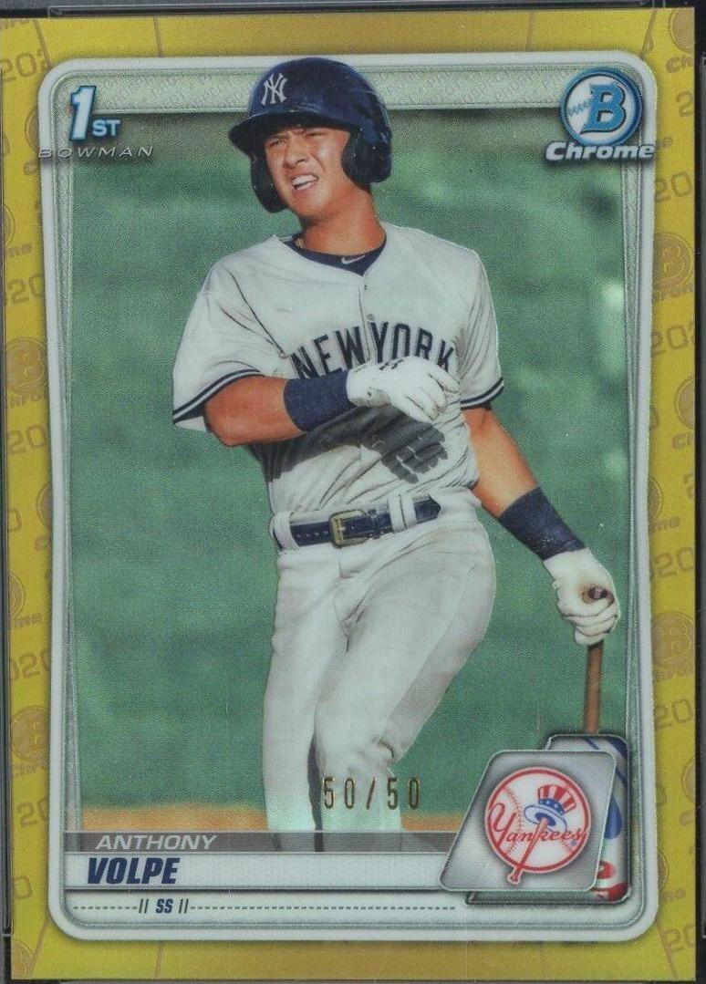 Anthony Volpe [Gold Refractor] #BCP-139