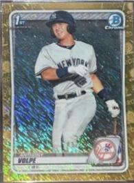 Anthony Volpe [Gold Shimmer Refractor] #BCP-139