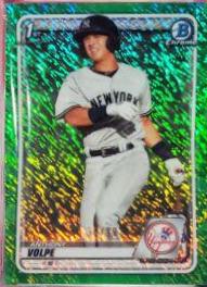 Anthony Volpe [Green Shimmer Refractor] #BCP-139