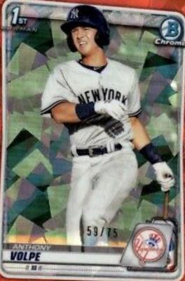 Anthony Volpe [Orange Shimmer Refractor] #BCP-139