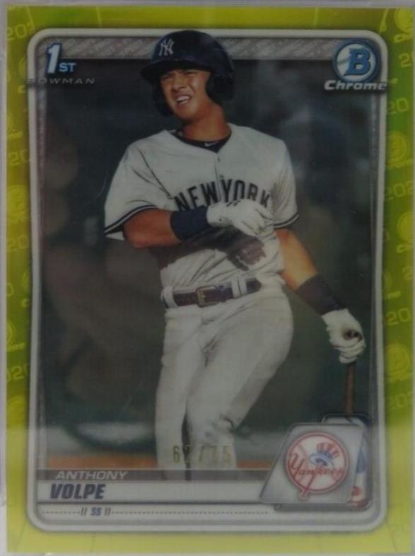 Anthony Volpe [Yellow Refractor] #BCP-139