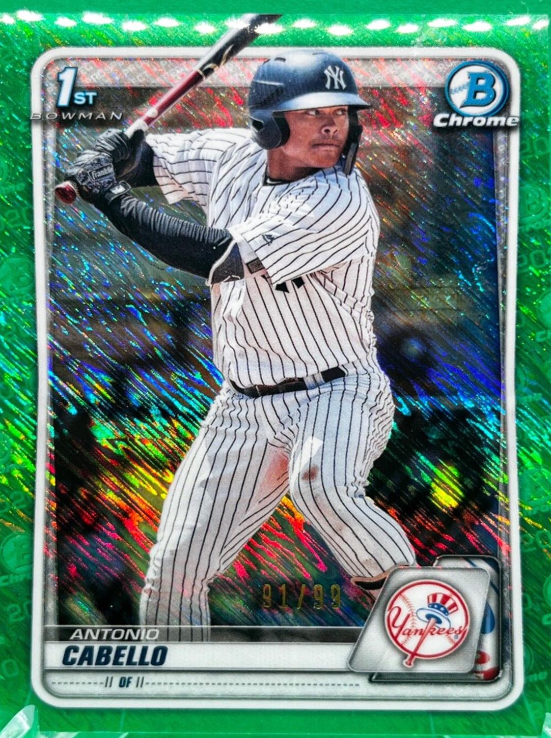 Antonio Cabello [Green Shimmer Refractor] #BCP-85