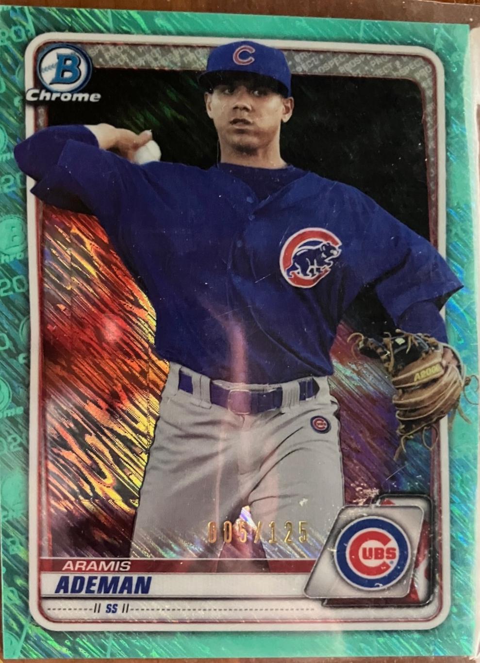 Aramis Ademan [Aqua Shimmer Refractor] #BCP-110