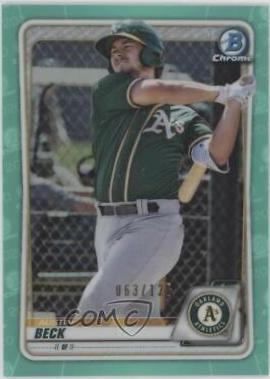 Austin Beck [Aqua Refractor] #BCP-16