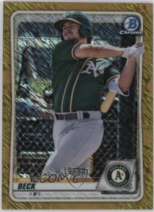 Austin Beck [Gold Shimmer Refractor] #BCP-16