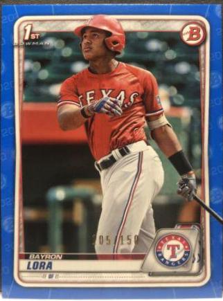 Bayron Lora [Blue Shimmer Refractor] #BCP-52