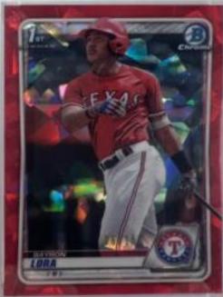 Bayron Lora [Red Shimmer Refractor] #BCP-52