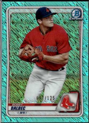 Bobby Dalbec [Aqua Shimmer Refractor] #BCP-86