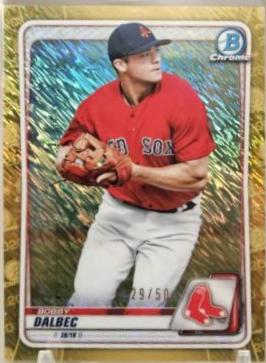 Bobby Dalbec [Gold Shimmer Refractor] #BCP-86