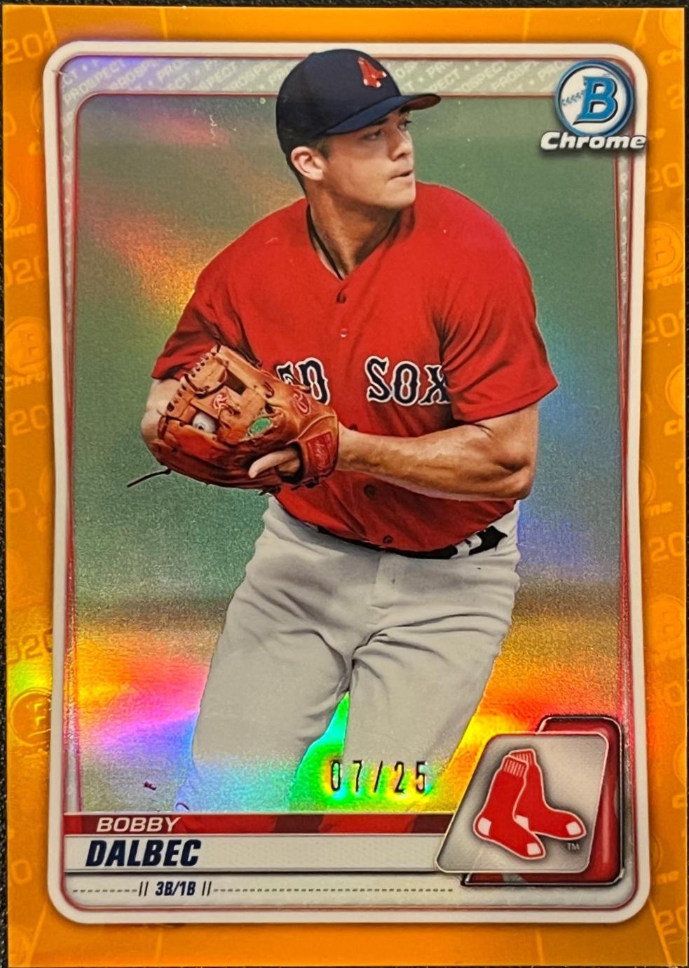 Bobby Dalbec [Orange Refractor] #BCP-86