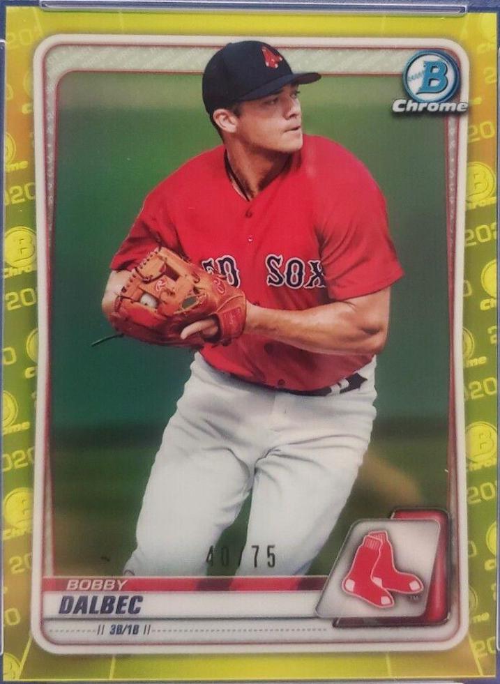 Bobby Dalbec [Yellow Refractor] #BCP-86