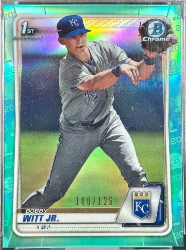 Bobby Witt Jr. [Aqua Refractor] #BCP-25