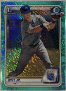Bobby Witt Jr. [Aqua Shimmer Refractor] #BCP-25