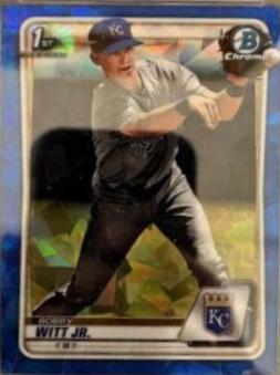 Bobby Witt Jr. [Blue Shimmer Refractor] #BCP-25