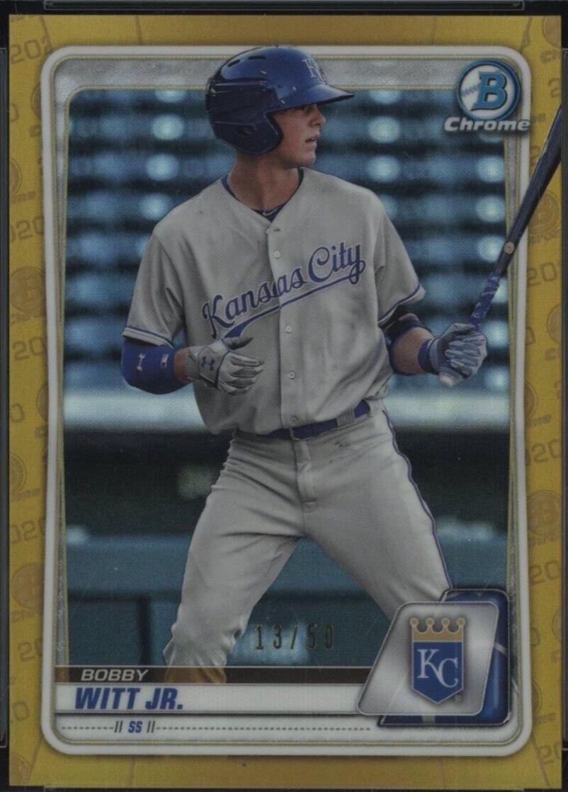Bobby Witt Jr. [Gold Refractor] #BCP-25